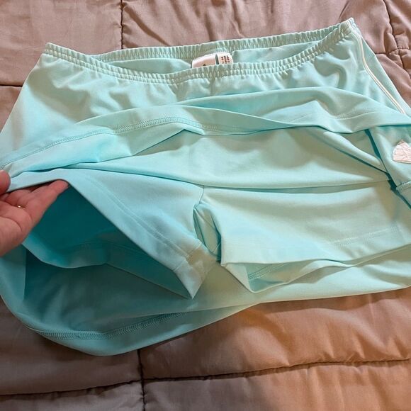 Adidas Y2K Light Blue Tennis Skort (circa 2006) Size Large - Picture 7 of 7